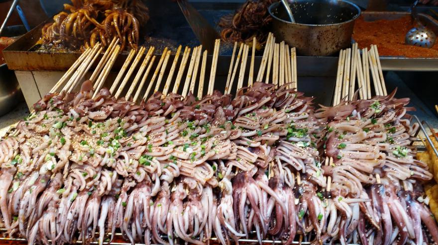 烤魷魚(yú)
